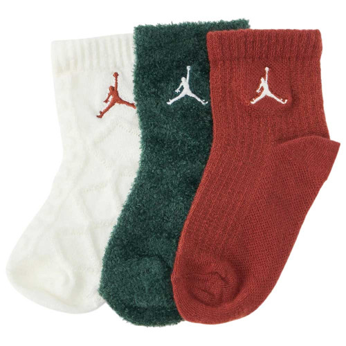 Jordan Βρεφικές κάλτσες Soft & Cozy Ankle Socks 3 pairs